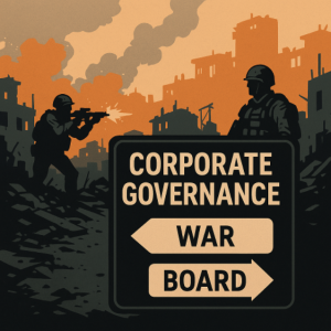 Quand les multinationales s’engagent en guerre sans mandat : une rupture de gouvernance majeure